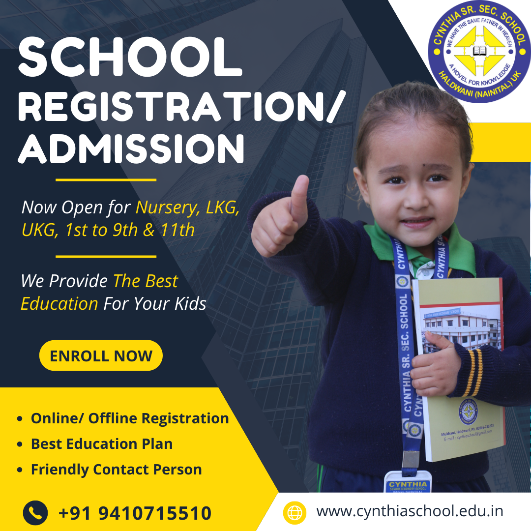 Cynthia Senior Secondary School | Top School in Haldwani | Best School ...